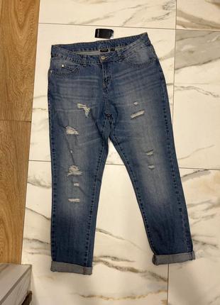 Стильные новые джинсы esmara высокая посадка