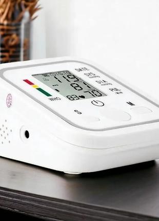 Автоматический тонометр на плечо для измерения давления и пульса4 фото