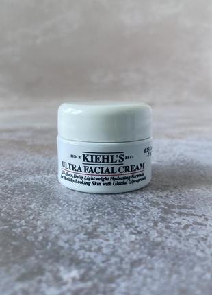 Kiehl’s since 1851 - ultra facial cream with squalane - увлажняющий крем для лица, 7 ml