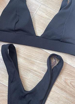 Купальник в рубчик