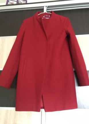 Кашемірове пальто с розмір
