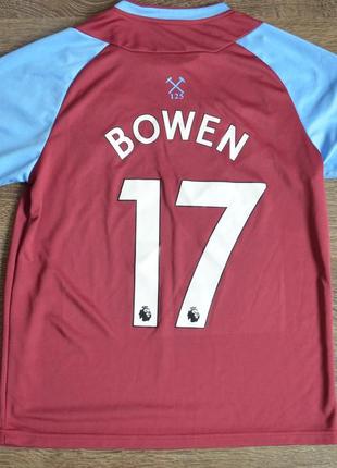 Футбольная футболка west ham united # 17 bowen home 2020-2021 umbro размер:s