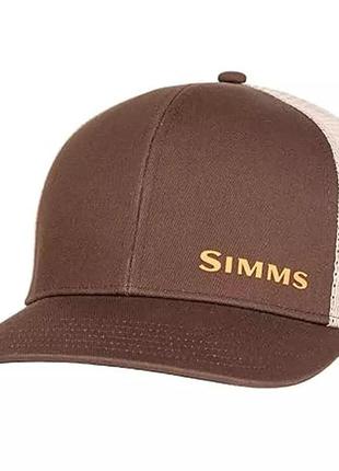 Кепка simms id trucker hickory