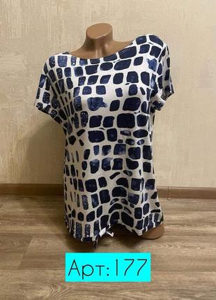 Футболка туніка на завʼязці