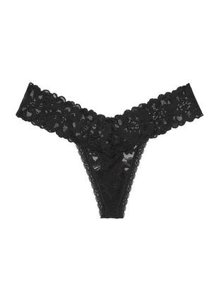 Мереживні трусики стрінги victoria´s secret вікторія сікрет