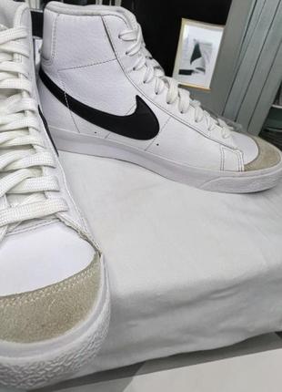 Кросівки nike blazer mid 77 vintage white black