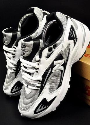 Кросівки жіночі new balance 725 white & gray & black