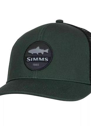 Кепка simms trout patch trucker foliage2 фото