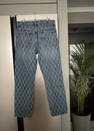 Нові джинси в стразах zara розмір  40(м-л)4 фото