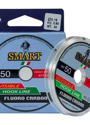 Флюорокарбон smart stiff 50м 0.35мм