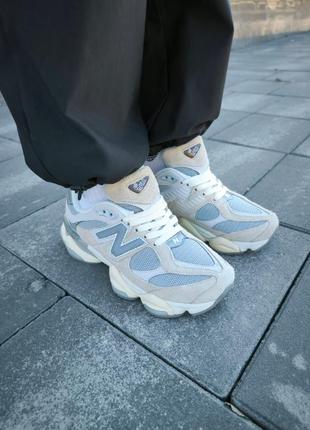 Жіночі кросівки new balance 9060 sea salt mindful grey