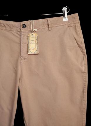 Качественные высокие брюки брюки брючины чинос из чистого хлопка р.18-207 фото