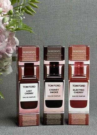 Набор парфюмированной воды tom ford lost cherry electric cherry cherry smoke 40 мл