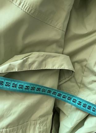 Плащ зеленый 7