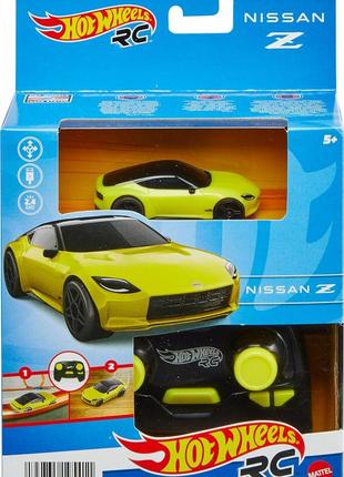 Машинка на пульте управления для трека hot wheels nissan z mattel