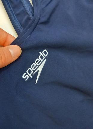 16-18 speedo новый слитный цельный спортивный купальник для бассейна анти хлор4 фото