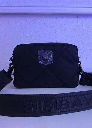 Сумка bimba y lola, сумка черная crossbody