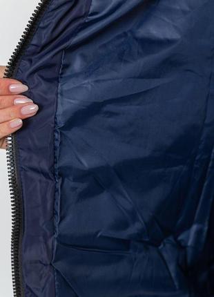 Куртка жіноча зимова, колір темно-синій, 235r17788 фото