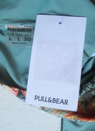 Суперовый слитный купальник в цветочный принт pull&bear 🌺🌴🌺5 фото
