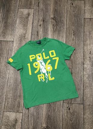 Футболка polo ralph lauren на 10-12 років 140-152 см оригінальна красива