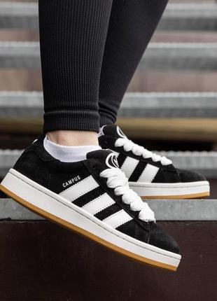 Женские кроссовки adidas campus 00s core black