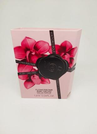 Парфумована вода пробник viktor &amp; rolf flowerbomb ruby orchid