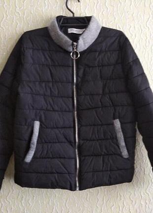 Демісезонна тепла жіноча курточка або дівчинці школярці, 165/88а