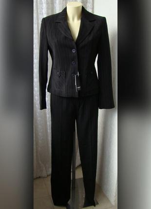 Костюм офисный тройка пиджак юбка брюки kasider р.46-48 48043 фото