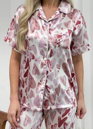 Красивезний одяг для дому/ шовкова піжама