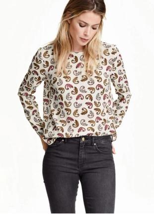 Распродажа 2+1 блузка вискоза ящерица 🦎 хамелеон длинный рукав