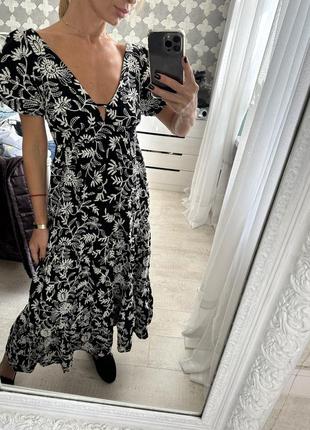 Сукня міді zara2 фото
