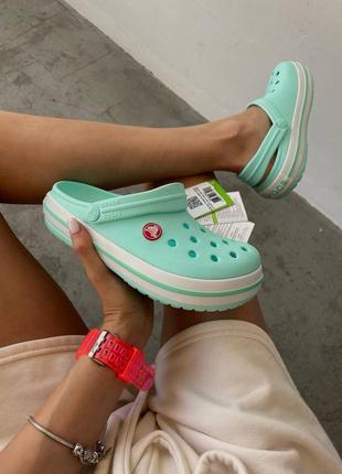 Крокси crocs turquoise classic