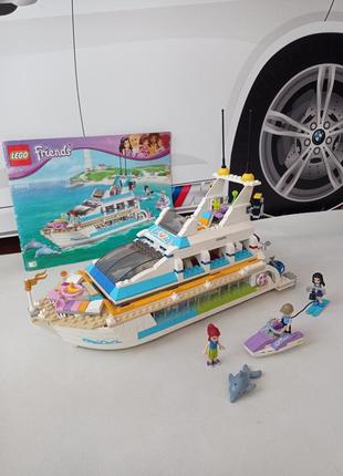 Конструктор lego friends круизная яхта дельфин (41015) оригинал.