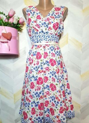 Сукня міді коттонова бавовняна р 12