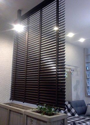 Жалюзи из дерева