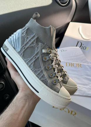 Кеды в стиле walk'n dior sneaker grey