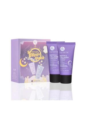 Набір мініатюр luseta biotin & collagen 2*30ml