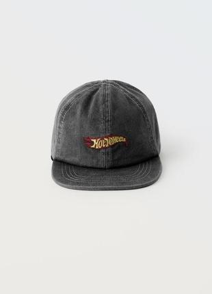 Zara джинсова кепка для хлопчика hot wheels 3-6 р2 фото