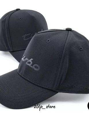 Бейсболка porsche baseball cap turbo, unisex, black2 фото