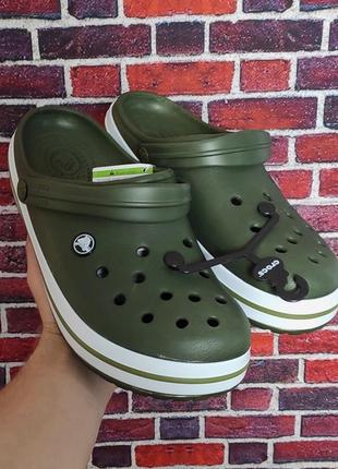 Крокси crocs khaki