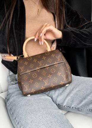 Шкіряна сумка в стилі louis vuitton