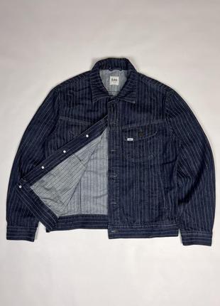 Винтажна джинсова куртка lee ( usa x levis x harley x wrangler )2 фото