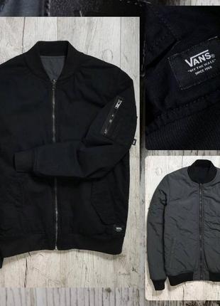 Vans bomber вэнс 2-х сторонний бомбер размер s