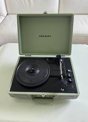 Проигрыватель винила crosley cruiser deluxe cr8005d-mt mint c bluetooth