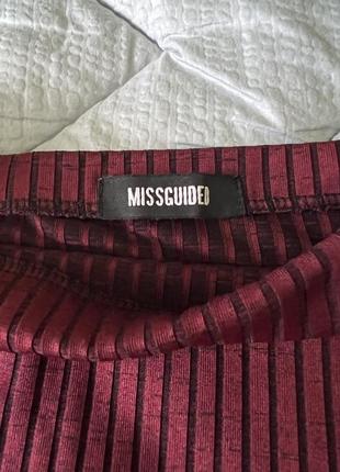 Асиметрична спідниця з розрізом missguided xxs, xs2 фото