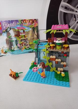 Конструктор lego friends порятунок із пастки в джунглях 41033