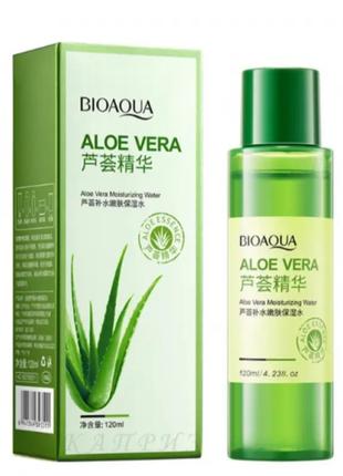 Тонер с алое bioaqua refresh&moisture aloe vera для лица, 120 г