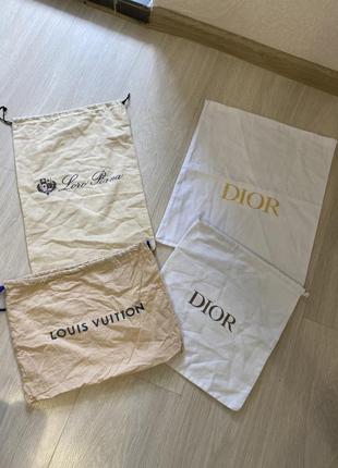 Пильник чохол мішечок для зберігання loro piana dior louis vuitton