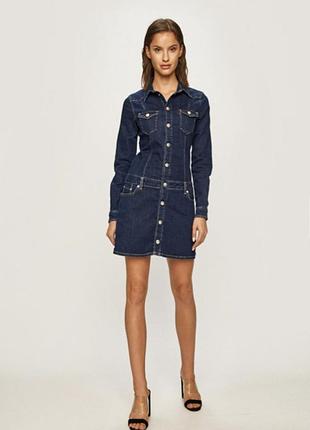 Джинсова сукня dakota x dua lipa