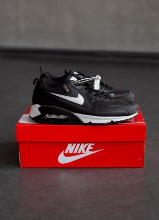 Мужские кроссовки nike air max 90 surplus black white 41-42-43-44-45